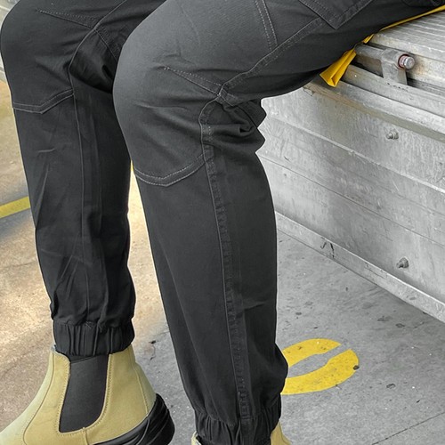 Work Pants Men Cargo Trousers BigBEE Stretch Cotton Elastic Waist BigBEE UPF 50+ - Picture 32 of 68
