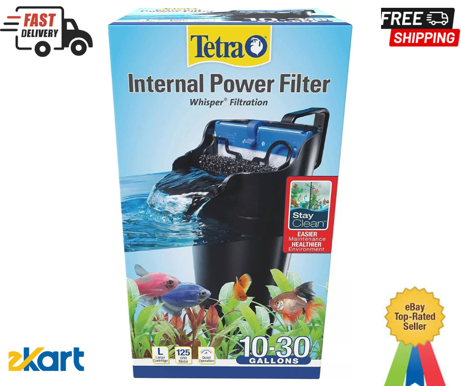 Filtro interno Tetra Whisper de 10 a 30 galones, para acuarios filtración en tanque