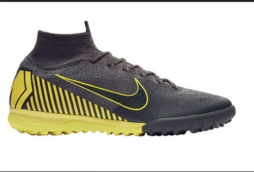 Nike mercurial superfly 6 grey and yellow hot sale