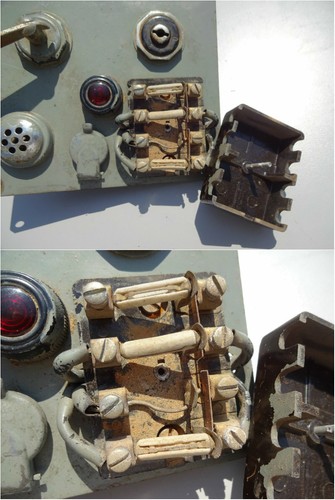 Vintage Engine Panel Bosch with Start switch, preheating,etc.. - Bild 5 von 12