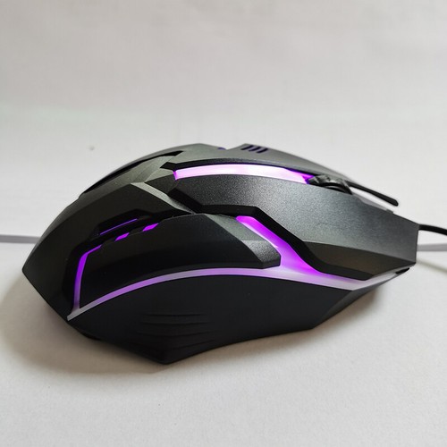 Sports LED Luminous Backlit Wired Mouse USB Wired Computer Gaming Mouse - Photo 8/14