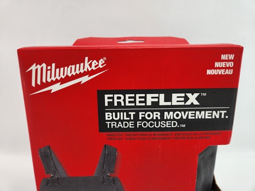 Milwaukee Men's Overall 36x32 Bib M850G-3632 Men's Freeflex Gray New Sealed - Picture 5 of 11