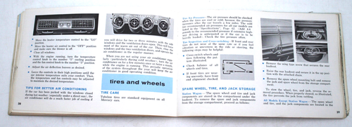 Mercury Monterey 1963 techo rígido manual del propietario 81 páginas guía del usuario fabricante de equipos originales papel nuevo en Nueva York ht - Imagen 6 de 6