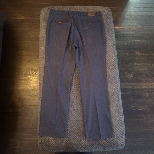 Peter Millar Mens Size 35x29 Blue Gray Chino Golf Pants - Picture 8 of 16