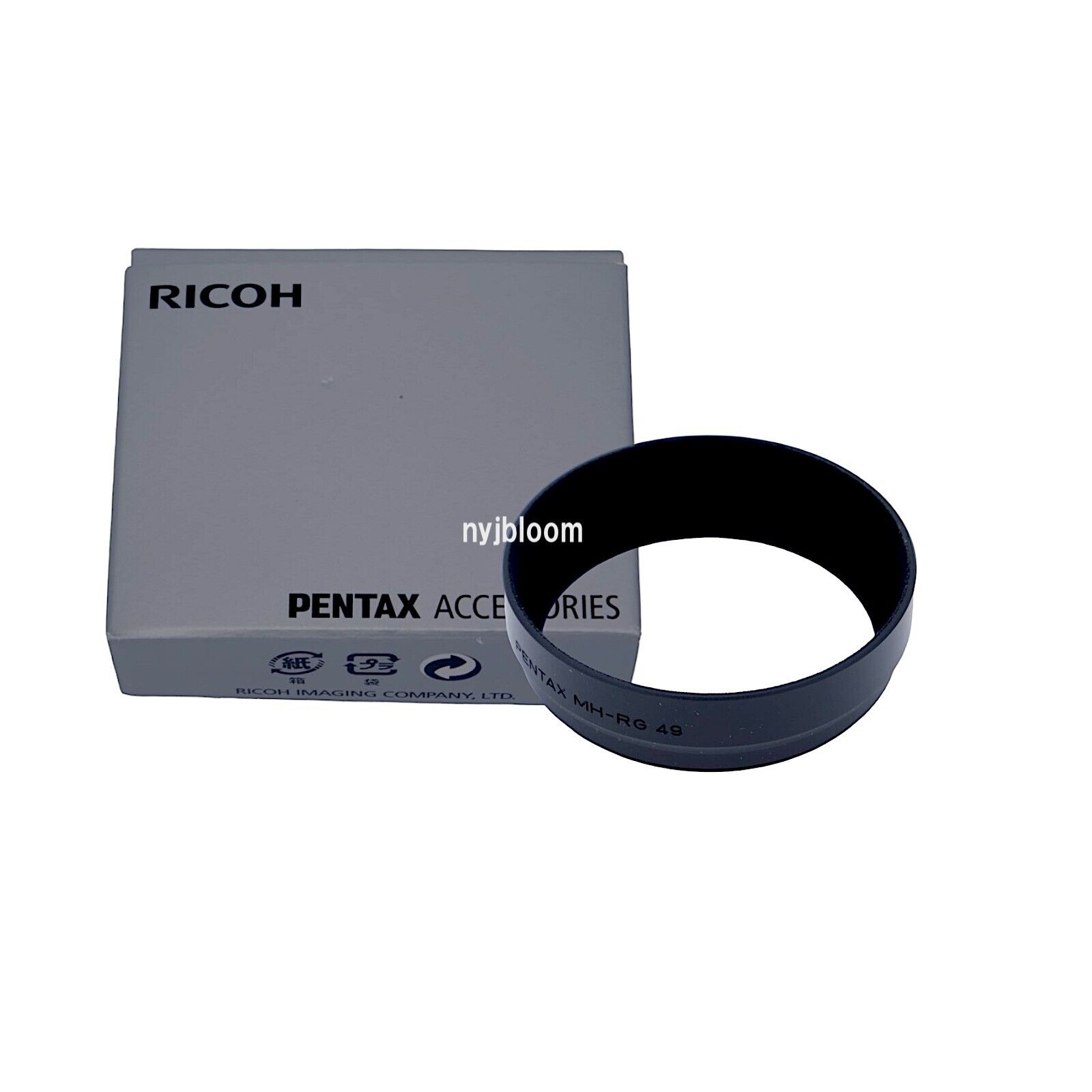 New PENTAX MH RG Metal Lens Hood BLACK for HD FA mm F1.9
