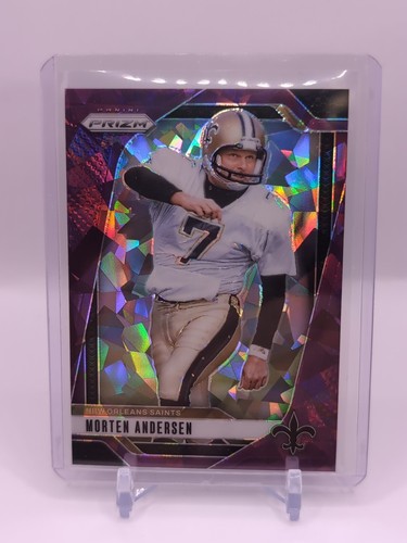 2024 Panini Prizm Morten Anderson 064/225 Purple Ice Prizm Saints #211 SP - Imagen 1 de 3