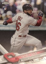 2017 Topps Chrome Update Baseball Base #HMT13: Yandy Díaz Topps Chrome Update