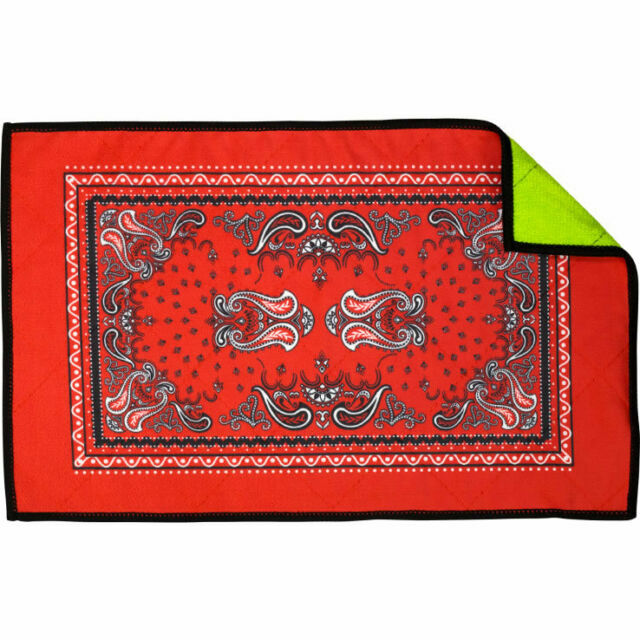 NEW Exalt Microfiber Two Side Paintball Player Goggle Cloth Red Bandana