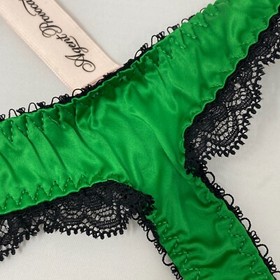 Agent Provocateur Sloane Green Thong AP4 Large NWT