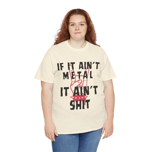If It Ain’t Metal It Ain’t Sh*t T-Shirt Heavy Metal Rock Band Tee Funny (S-5XL) - Picture 106 of 149