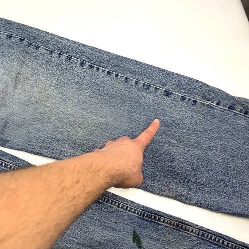 U.S Polo ASSN Authentic Goods Light Blue Washed Vintage Style Denim Jeans 38x34 - Bild 8 von 20