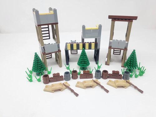 Juego de 2 bloques de construcción de ladrillos de juguete de escena de batalla | Juguetes de General Jim - Imagen 6 de 8
