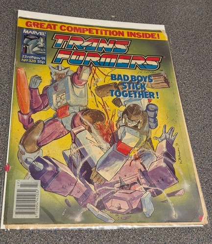 TRANSFORMERS G1 UK Marvel Comics # 301 - 332 PICK YOUR OWN COMICS JOB LOT - 第 256/272 張圖片