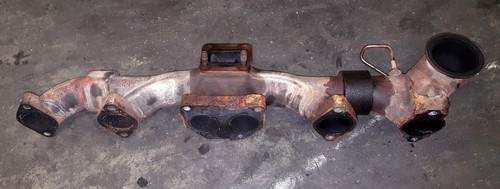 CUMMINS ISX EXHAUST MANIFOLD 3682491 3682959R - Picture 3 of 6