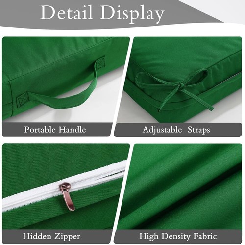 Outdoor Seat Cushions for Chairs,Patio Yard Chair Seat Pad Fade Resistant - Picture 107 of 177