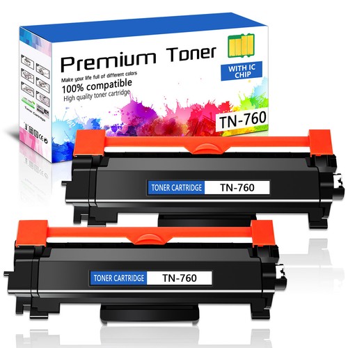 Cartucho de tóner 1-5 piezas TN760 para Brother TN730 HL-L2350DW HL-L2370DW DCP-L2550DW - Imagen 25 de 28