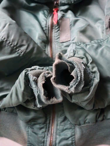 Vintage 60s Alpha Industries B15 US Air Force Flight Bomber Jacket Size XL Rare - Picture 13 of 15