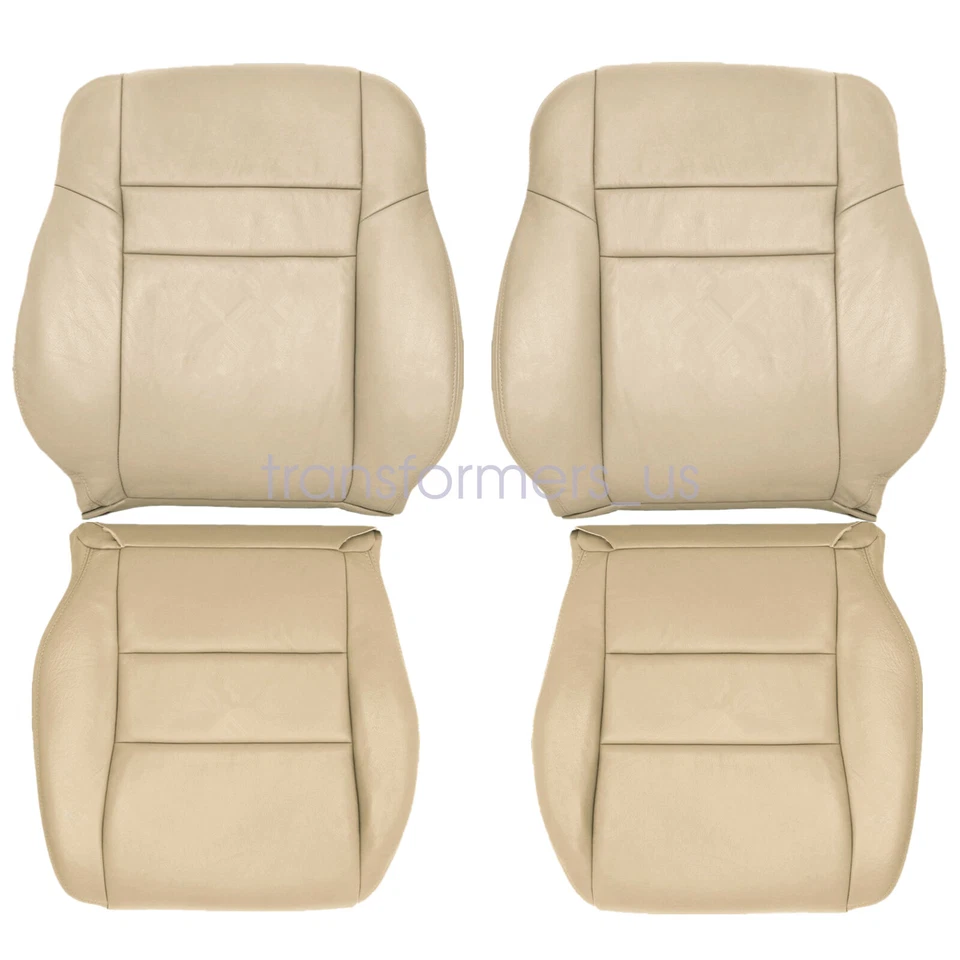 Cubierta de asiento de cuero para pasajero conductor delantero 4 puertas Honda Accord 2003-2007 Foto 2 de 4