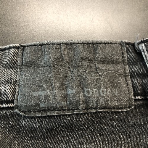 Jordan Craig Short 42 Homme Noir Abyss Denim Casual Jeans Déchiré Stretch Décontracté - Photo 14/14