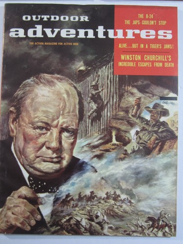 Outdoor Adventures Magazine 3 Issue Lot Oct. & Nov. 1955 and Dec. 1957 FN - Picture 4 of 5