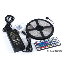 5M 300 LED Strip Light 3528 5050 5630 RGB Flexible Tape Waterproof 12V Power