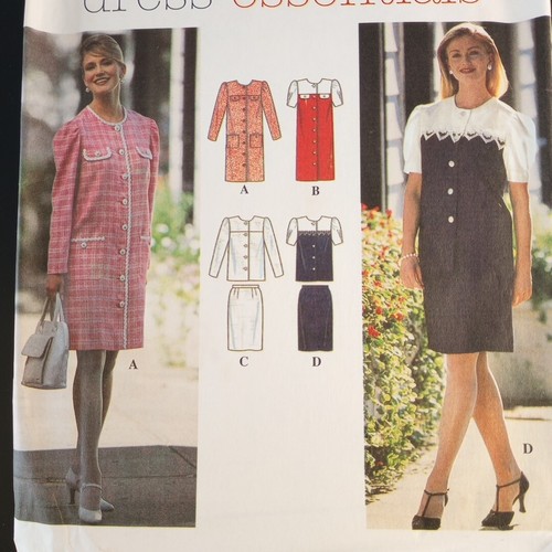 Simplicity 7057 Pattern Misses' One or Two Piece Dress Y Eur 44-48 18-22 VTG UC - Picture 3 of 7
