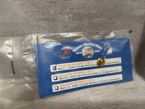 White Sox & Diamondbacks Spring Training Collectible Pins and Cards 2003-2010 - Picture 23 of 33
