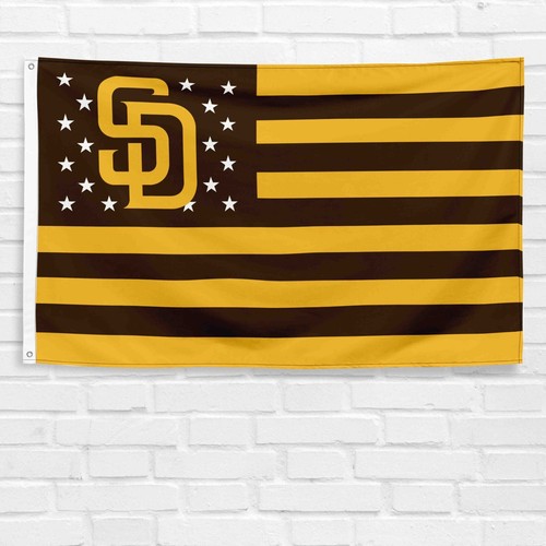 For San Diego Padres 3x5 ft Flag Baseball Gift Sports Banner - Picture 10 of 12