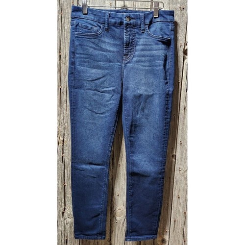 Damen JEN7 by 7 for all Mankind KNÖCHEL SKINNY Stretch dunkle Waschung Größe 4 gebraucht, in einwandfreiem Zustand - Bild 1 von 7