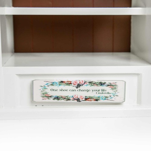 Letreros de zapatería The Queen's Treasures Cinderellas para accesorios American Girl - Imagen 4 de 7