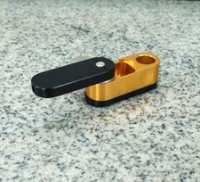 NewFolding Aluminium Alloy Smoking Tobacco Herb Storage Pocket Double Layer Tool