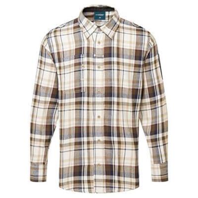 KX370BRCXXXL Portwest KX3 Plaid Work Shirt Brown XXX-Large NEW