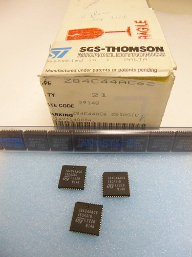 1 piece Z84C44AC6 | Z80 SIO SERIAL INPUT/OUTPUT | 4MHz | CMOS | PLCC44 Z8444 - Picture 5 of 7