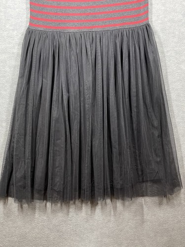 Matilda Jane Striped Tulle Tank Dress Size L Stretch Ballet TuTu Whimsy Fairy - Picture 12 of 13