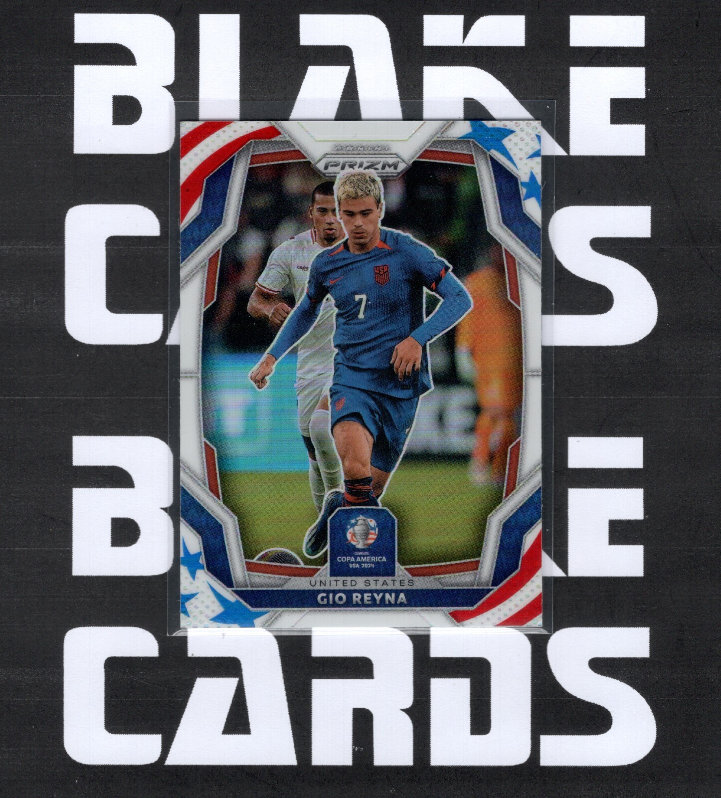 2024 Panini Prizm Conmebol Copa America #156 Gio Reyna 02/24 Stars Stripes