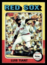 1975 Topps #430 Luis Tiant Boston Red Sox