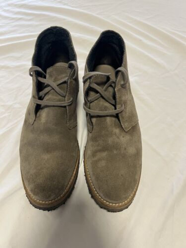 Vince Made in Italy Wolle gefütterte Wildleder Chukka Stiefel Größe 9,5
