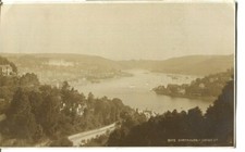 Dartmouth harbour postcard posted 1926 Prest Palgrave Croydon