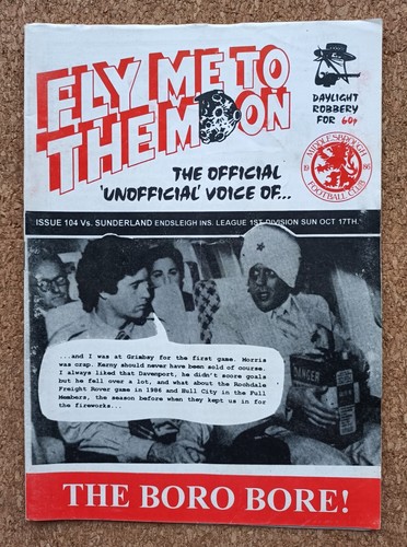 Fanzine (Fußball) Middlesbrough Fly Me To The Moon (FMTTM) - verschiedene Ausgaben - Bild 40 von 98