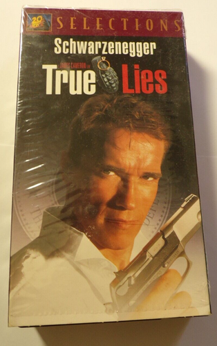 True Lies Arnold Schwarzenegger Jamie Lee Curtis VHS 1994 - Afbeelding 1 van 7