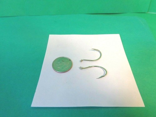 Ganchos de pico de níquel Mustad, talla 1, #92157, 100 unidades, 1 caja (Nuevos) - Imagen 3 de 7