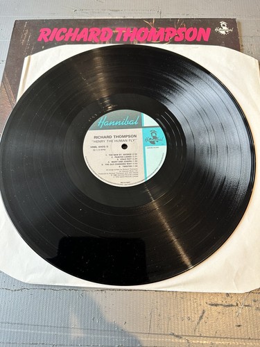 RICHARD THOMPSON ‘ LP starring as Henry the Human fly 1986 ri HANNIBAL EX/NM - Picture 7 of 8