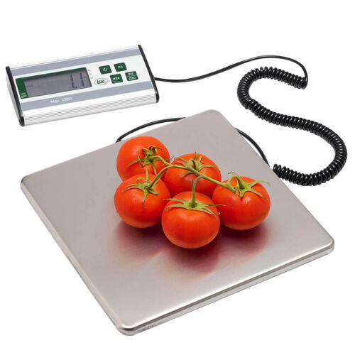 LEM Stainless Steel LED Digital Scale 330 Lb Max Capacity 10.5" x 10.5" 1167 - Picture 1 of 6