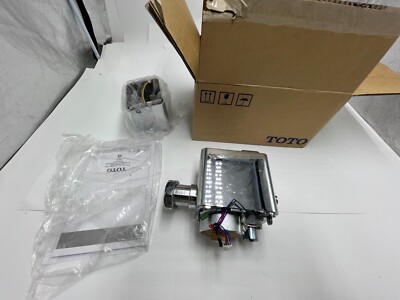 TOTO TET1GB#CP Automatic Flush Valve Exposed Toilet Chrome 1.6GPF TREF50W3U