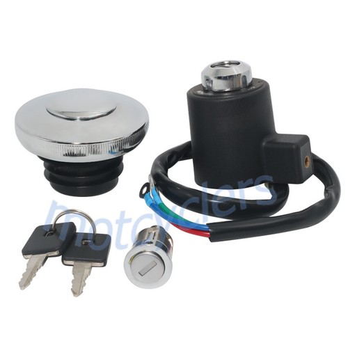 For Harley-Davidson Ignition Switch XL1200C SPORTSTER1200 CUSTOM XL883R ROADSTER - Picture 2 of 9