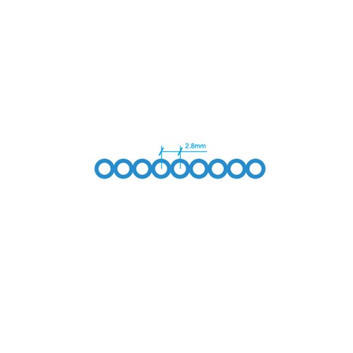 Easyinsmile Dental 1Pc Orthodontic Spool Elastic Rubber Band Closed Power Chains - Picture 2 of 7