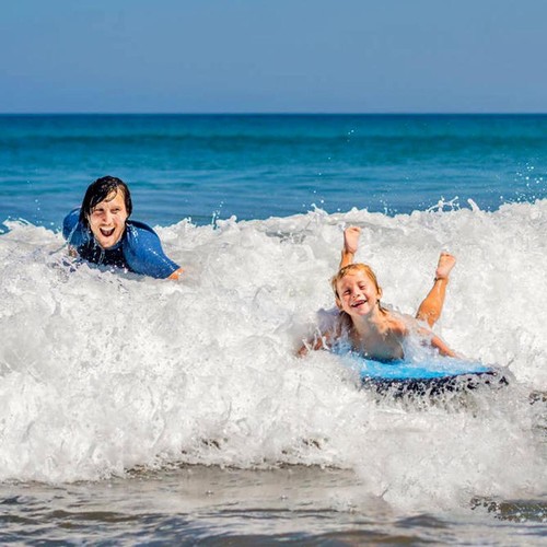 Outdoor Inflatable Surfboard Portable Bodyboard Adult Children Swimming Safe Lig - Picture 3 of 31