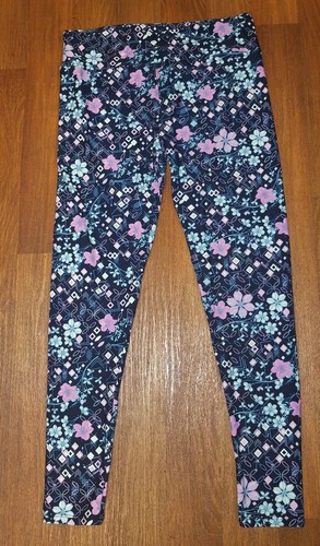 NWOT LULAROE TC LEGGINGS BLUE PINK FLORAL CHERRY BLOSSOMS **UNICORN ** - Picture 3 of 3