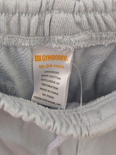 NWT Gymboree light blue 2-piece set Size 18-24 mos Full Zip Frog Hoodie + Pants - Picture 9 of 14