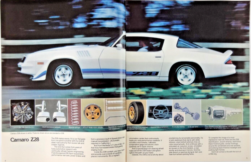 Chevrolet Camaro 1979 folleto - Imagen 3 de 9